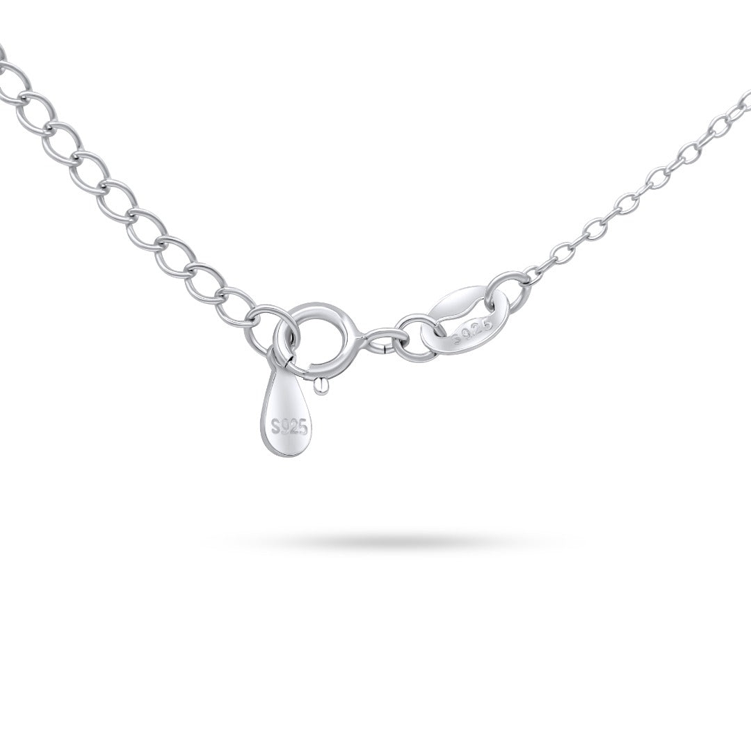 1.1ctw VVS Moissanite Dainty Cross