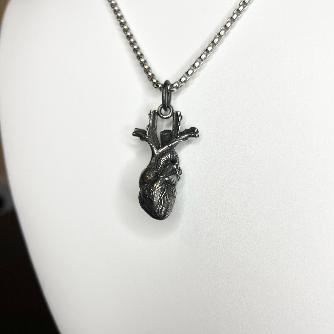 Realistic Heart Pendant