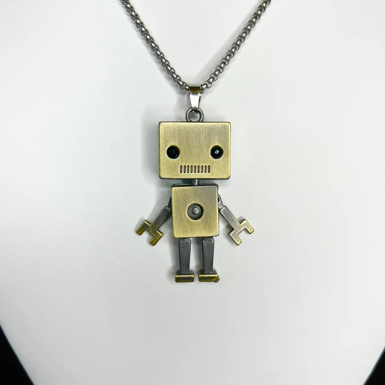 Copper Color Robot Pendant