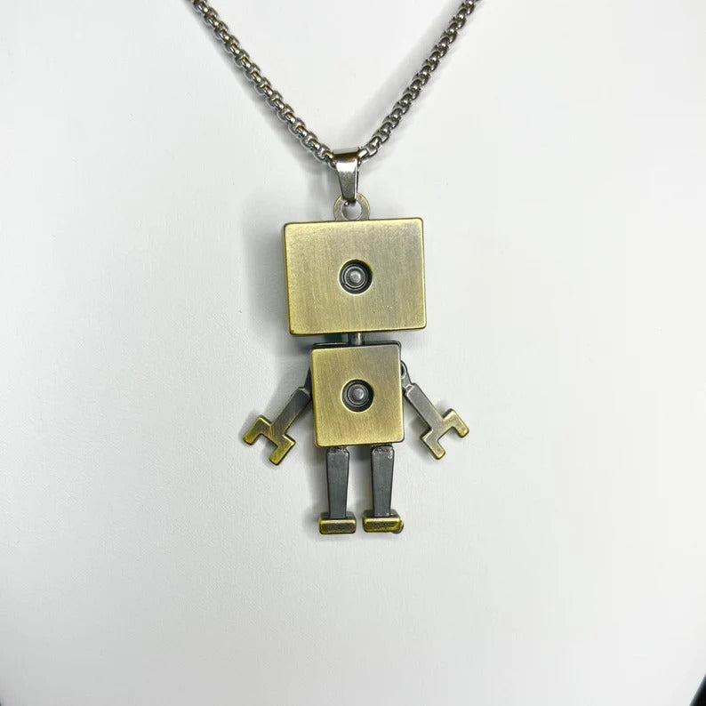 Copper Color Robot Pendant