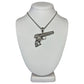 Gothic Skull Pistol Pendant